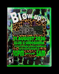Blow up vol.3のフライヤー