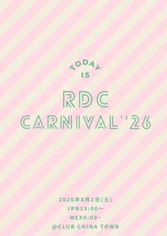 RDC CARNIVAL 26のフライヤー